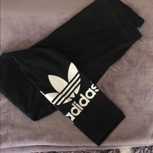 adidas Pants - Adidas double print logo leggings